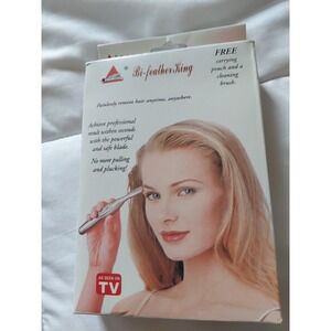 NEW Bi Feather King Hair Trimmer for Women Eyebrows Lips Face Underarms Bikini